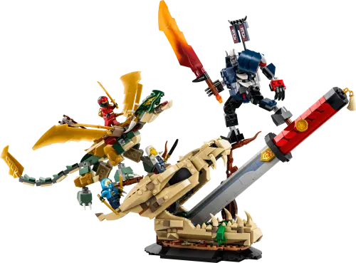 LEGO® NINJAGO® Battle at the Dragon’s Blade Display 71871 -  - Fagan Toys