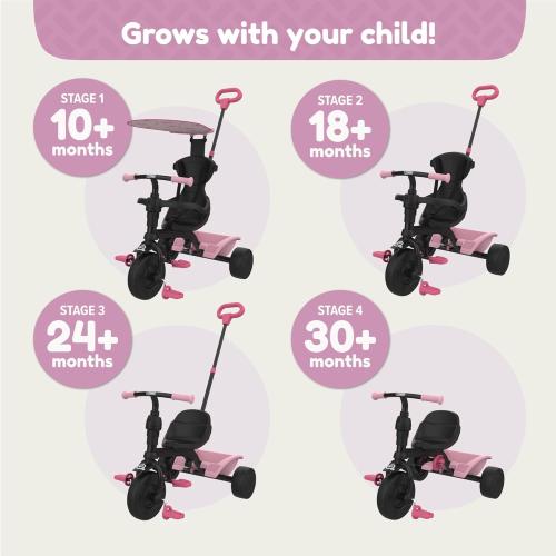 Zoomee 4 in 1 Trike Unicorn Dream -  - Fagan Toys