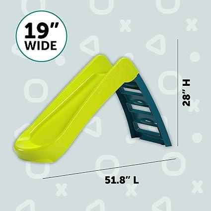 PalPlay Green & Blue Plastic Folding First Slide -  - Fagan Toys