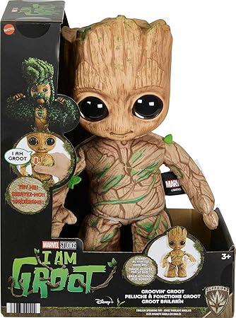 Marvel I Am Groot Groovin' Groot Feature Plush