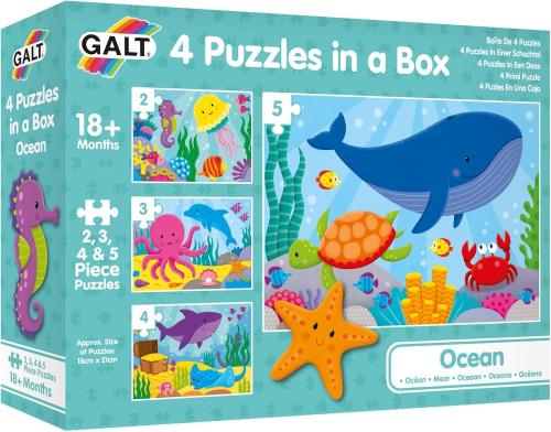4 Puzzles in a Box - Ocean