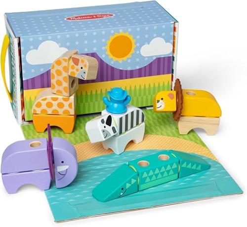 Melissa & Doug Blockables™ Safari Snap And Play