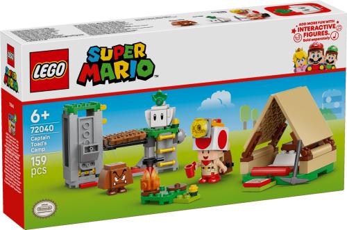 LEGO  Super Mario  Captain Toad’s Camp Toy for Boys, Girls and Any Fans 72040