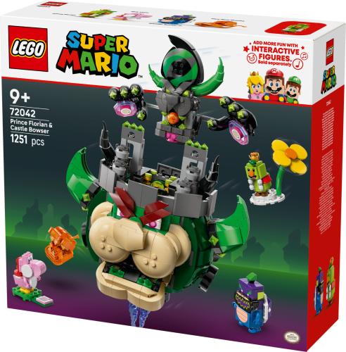 LEGO Super Mario™ Prince Florian & Castle Bowser Toy for Pretend Play 72042