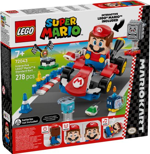 LEGO  Super Mario : Mario Kart  – Interactive LEGO  Mario  & Standard Kart 72043