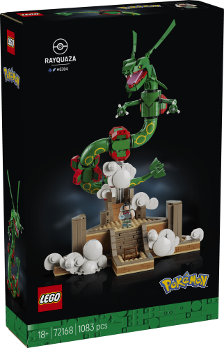 LEGO® Pokémon™ Rayquaza Decor Figure Building Set 72168 -  - Fagan Toys