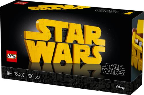 LEGO Star Wars™ Brick-Built Star Wars Logo Sign 75407