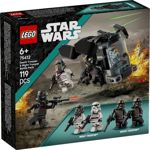 LEGO Star Wars Death Trooper & Night Trooper Battle Pack Building Toy 75412