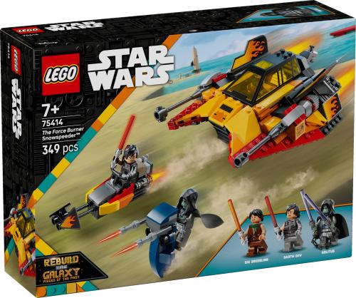 LEGO  Star Wars  The Force Burner Snowspeeder  Building Toy 75414