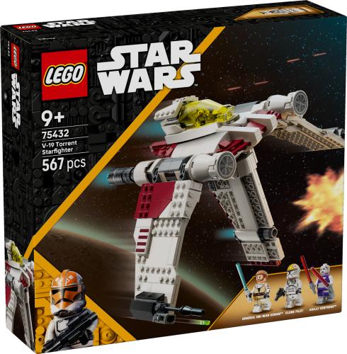 LEGO  Star Wars: The Clone Wars  V-19 Torrent Starfighter Set 75432