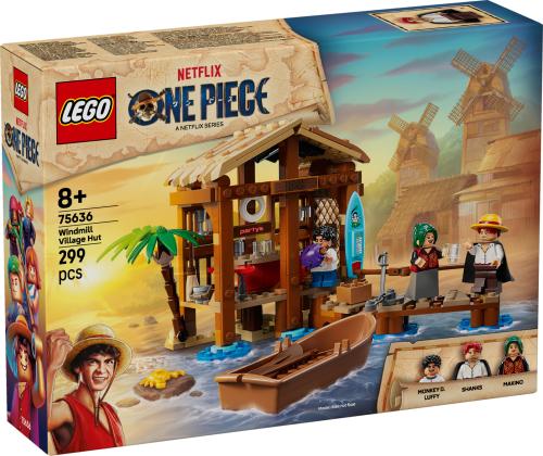 LEGO ONE PIECE Windmill Village Hut Building Kit 75636