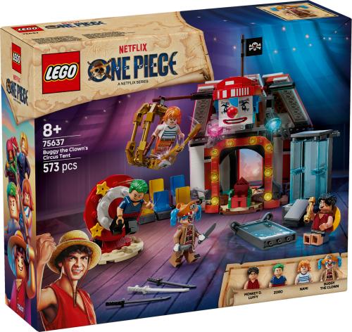 LEGO ONE PIECE Buggy the Clown’s Circus Tent Model Building Kit 75637