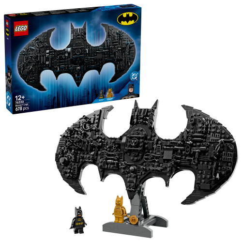 LEGO® DC Batman™: Batman Logo, Super Hero Building Toy 76330
