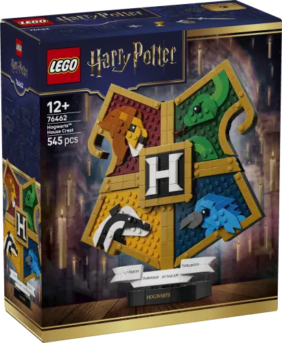LEGO\u00ae Harry Potter\u2122 Hogwarts\u2122 House Crest Building Toy 76462