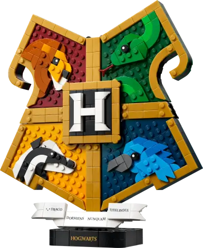 LEGO\u00ae Harry Potter\u2122 Hogwarts\u2122 House Crest Building Toy 76462