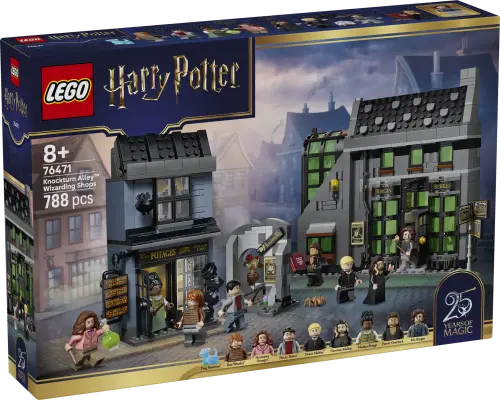 LEGO\u00ae Harry Potter\u2122 Knockturn Alley\u2122 Wizarding Shops 76471 - Build & Play