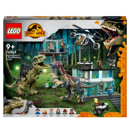 LEGO Jurassic World Giganotosaurus & Therizinosaurus Attack 76949