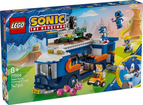 LEGO Sonic the Hedgehog™ Team Sonic Command Truck Toy Gaming Merch 77006
