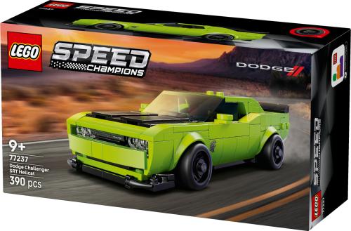 LEGO  Speed Champions Dodge Challenger SRT Hellcat Sports Car Toy 77237