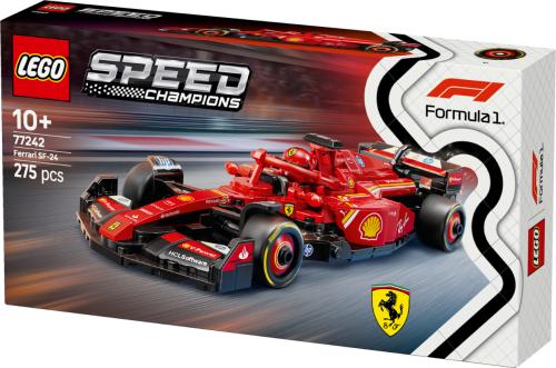 LEGO Speed Champions Ferrari SF-24 F1 Race Car Driver Set 77242