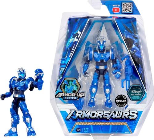 Armorsaurs Action Figure Triceratops Pilot TJ -  - Fagan Toys