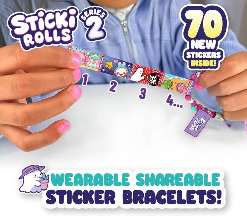 Sticki Rolls Sticki Band Series 2 Single Pack -  - Fagan Toys