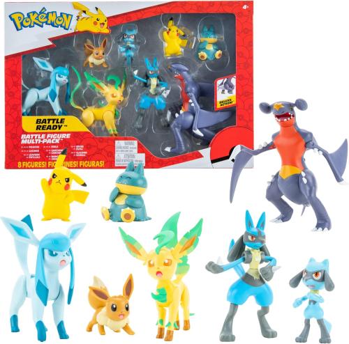 Pokemon Figures Set 8 Pack