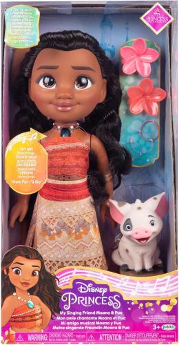 Disney Moana 2 My Singing Friend Moana Doll & HeiHei Figure