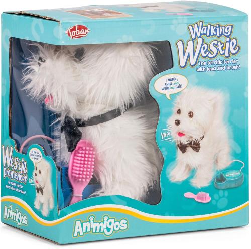 Animigos Walking Westie Dog