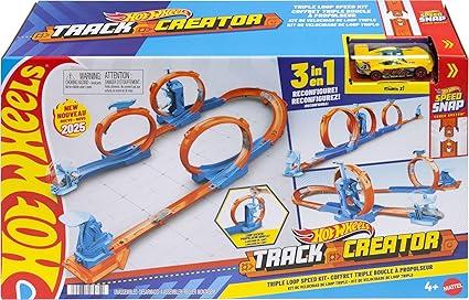 Hot Wheels Track Creator Triple Loop Pack