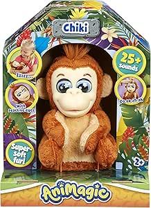 Animagic Chiki The Baby Gorilla Plush