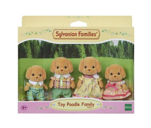 Sylvanian Families Toy Poodle Family