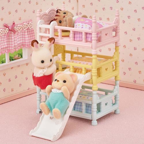 Sylvanian Families Triple Bunk Beds