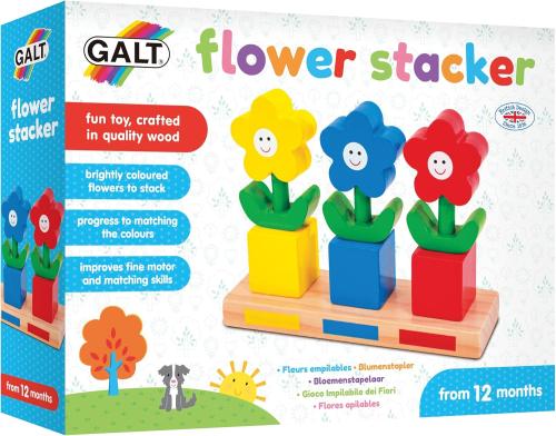 Flower Wooden Stacker