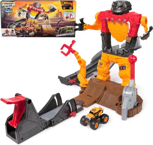 Monster Jam Smash & Bash SmashBot Playset