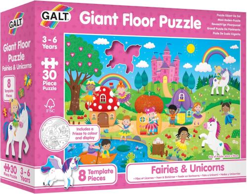 Fairies And Unicorns Giant Floor Puzzle