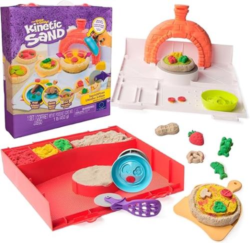 Kinetic Sand SquishPizza Rising Pizza Playset