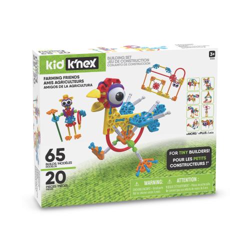 K'NEX Farming Friends 20 Model Building Set – 61-Piece -  - Fagan Toys