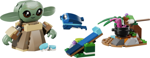 LEGO Star Wars Grogu\u2019s Homestead Toy Building Set 75443