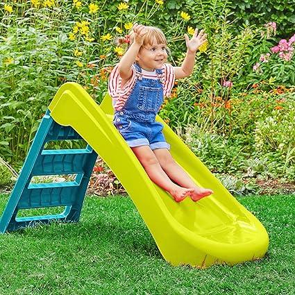 PalPlay Green & Blue Plastic Folding First Slide