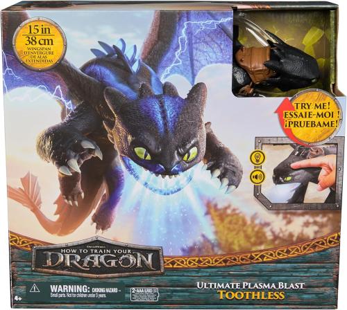 Dreamworks Dragons How to Train Your Dragon Ultimate Plasma Blast Toothless