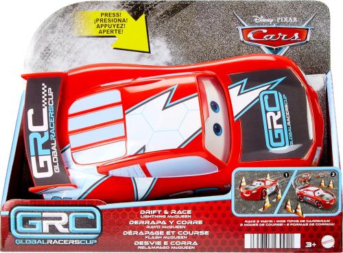 Disney And Pixar Cars Global Racers Cup Drift & Race Lightning Mcqueen Toy Vehicle