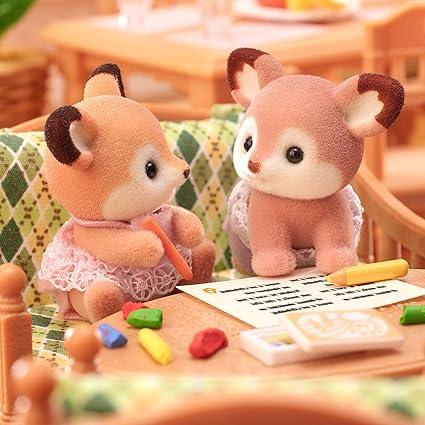 Sylvanian Families Deer Twins Babies Set