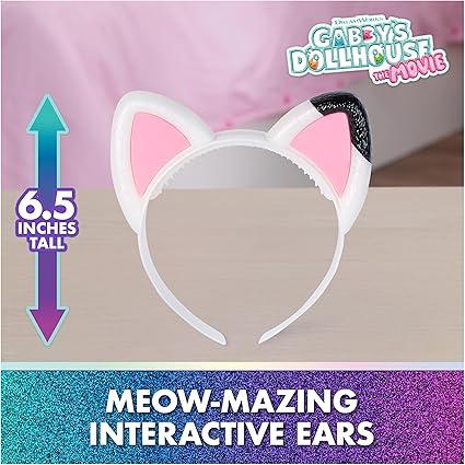 Gabby's Dollhouse The Movie Meow mazing Interactive Ears Hairband