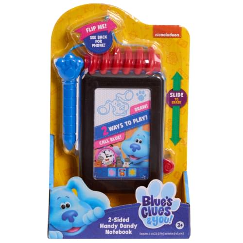 Blue's Clues & You 2 sided Handy Dandy Notebook
