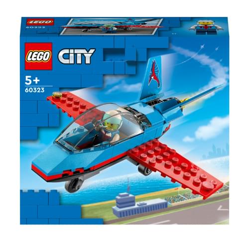 LEGO City Great Vehicles Stunt Plane Building Set 60323