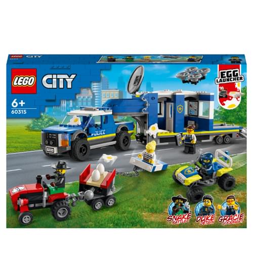 LEGO City Police Mobile Command Truck with Drone 60315
