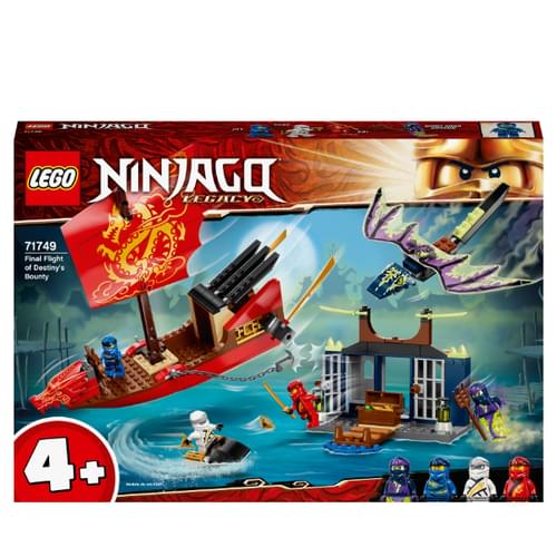 LEGO NINJAGO Legacy Destiny's Bounty Ship & Dragon Set 71749