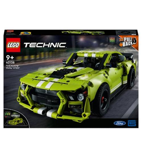 LEGO Technic Ford Mustang Shelby GT500 AR Race Car 42138