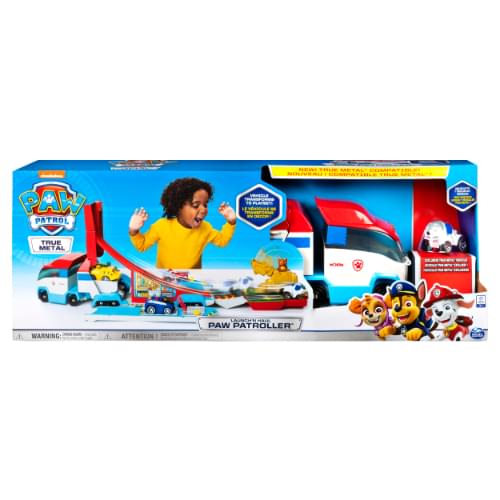 PAW Patrol Launch'N Haul PAW Patroller, Transforming 2-in-1 Track Set & Lorry